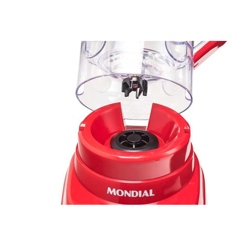 Liquidificador 03 velocidades   550w l99 vermelho mondial