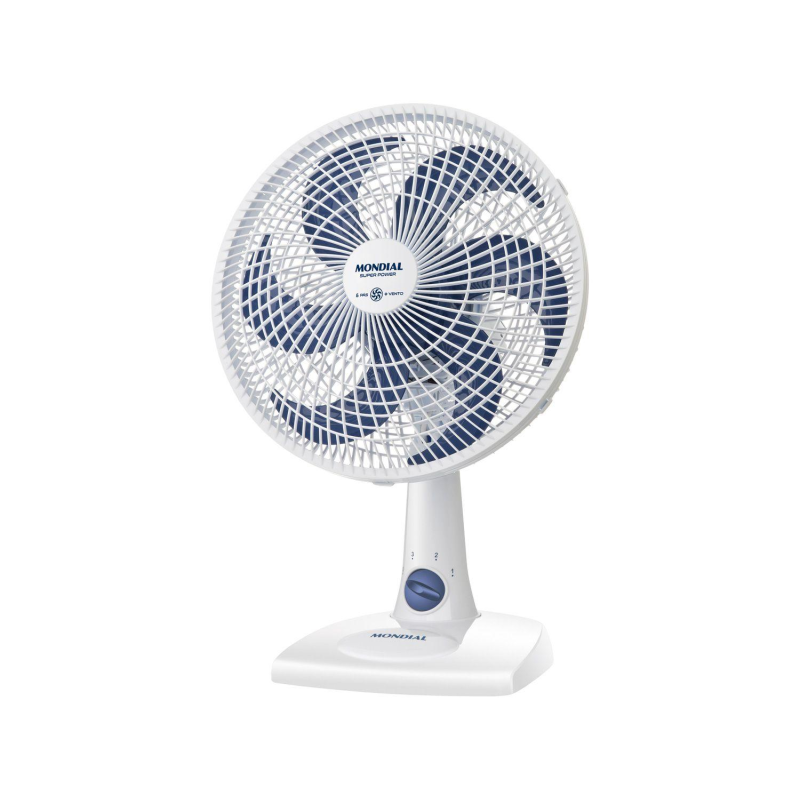 Ventilador mesa 30cm 60w super power vsp30w branco mondial