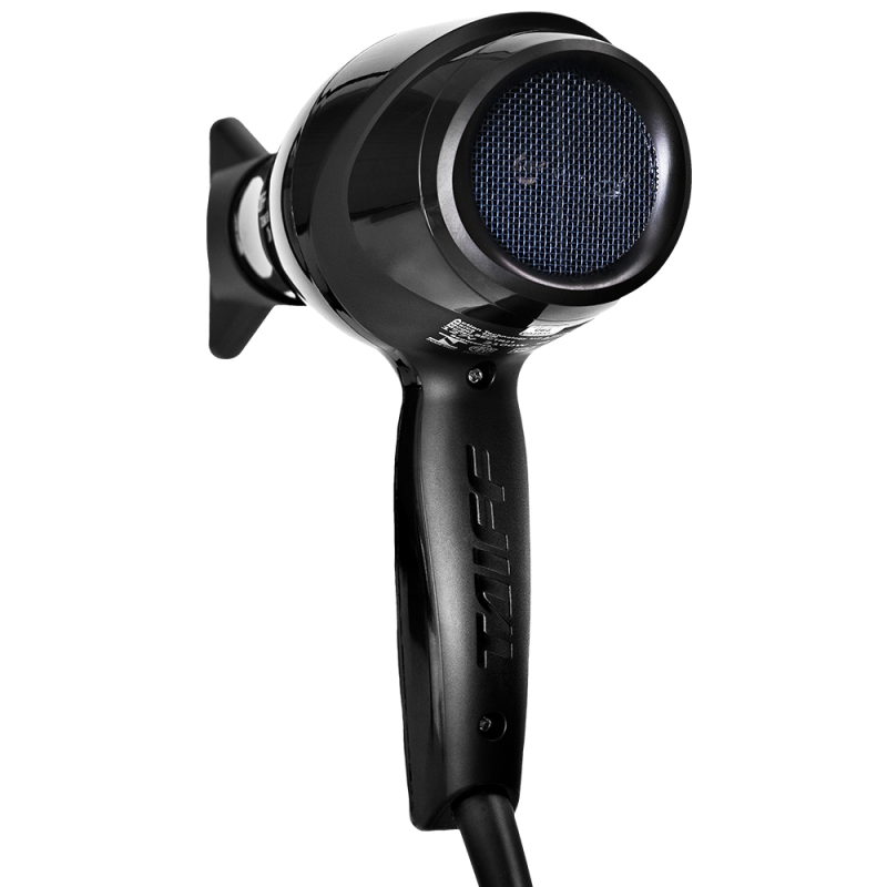 Secador de cabelos 2100w tourmaline íon preto taiff