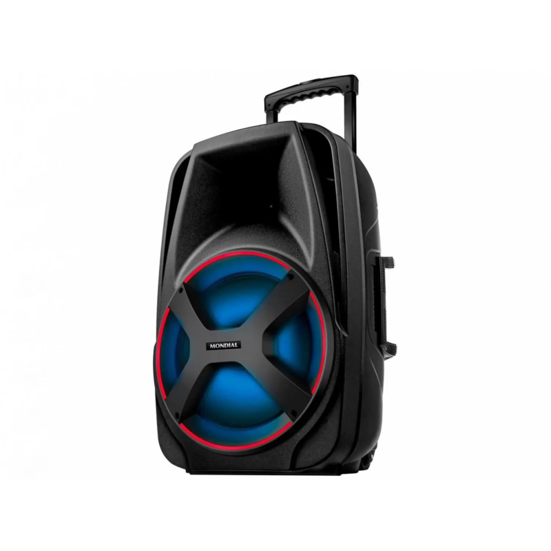 Caixa de som  550w com bateria cm550 mondial