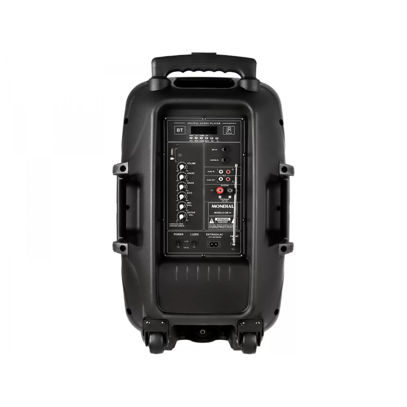Caixa de som  550w com bateria cm550 mondial