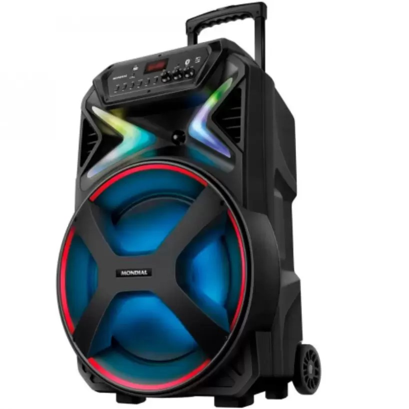 Caixa de som  700w com bateria cm700 mondial