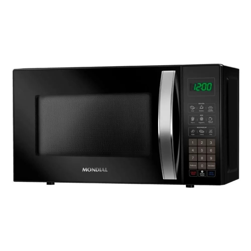Microondas 21 litros 1200w mo0121b preto mondial