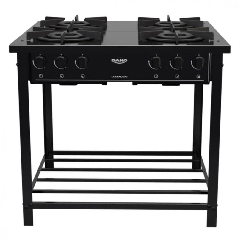 Fogão 4 Bocas Industrial Dako Dako
