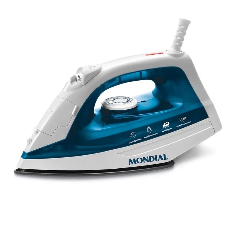 Ferro a vapor f32 azul mondial