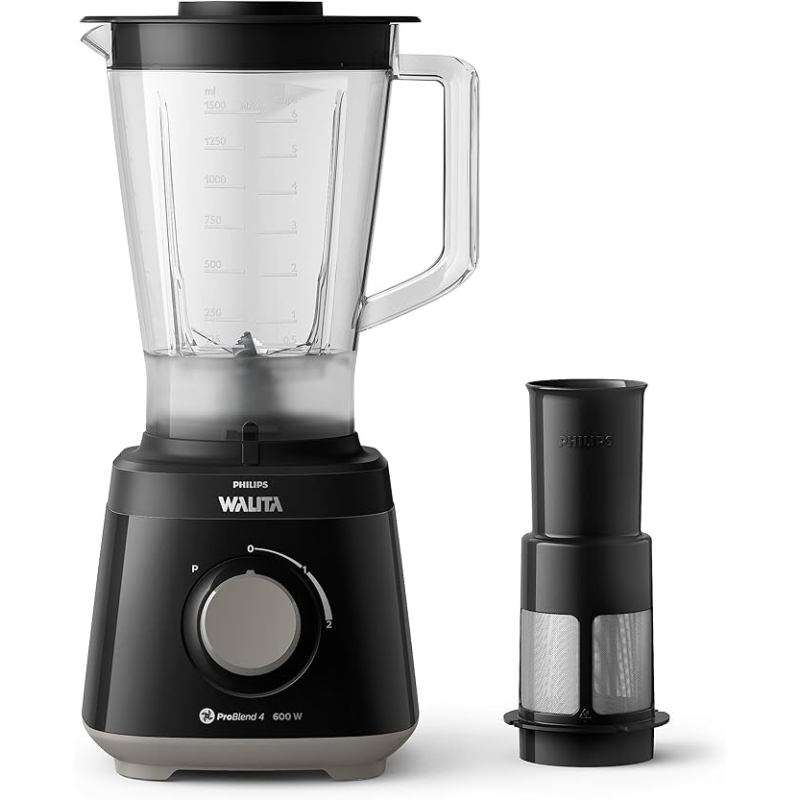 Liquidificador 02 velocidades   600w ri2112 preto philips