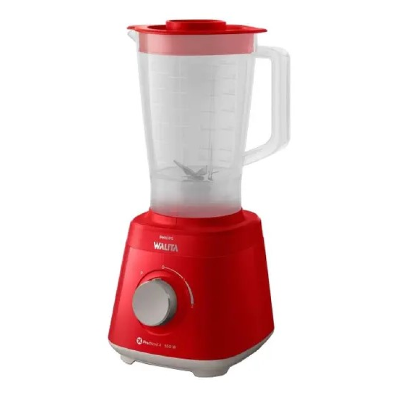 Liquidificador 02 velocidades   550w ri2110 vermelho philips