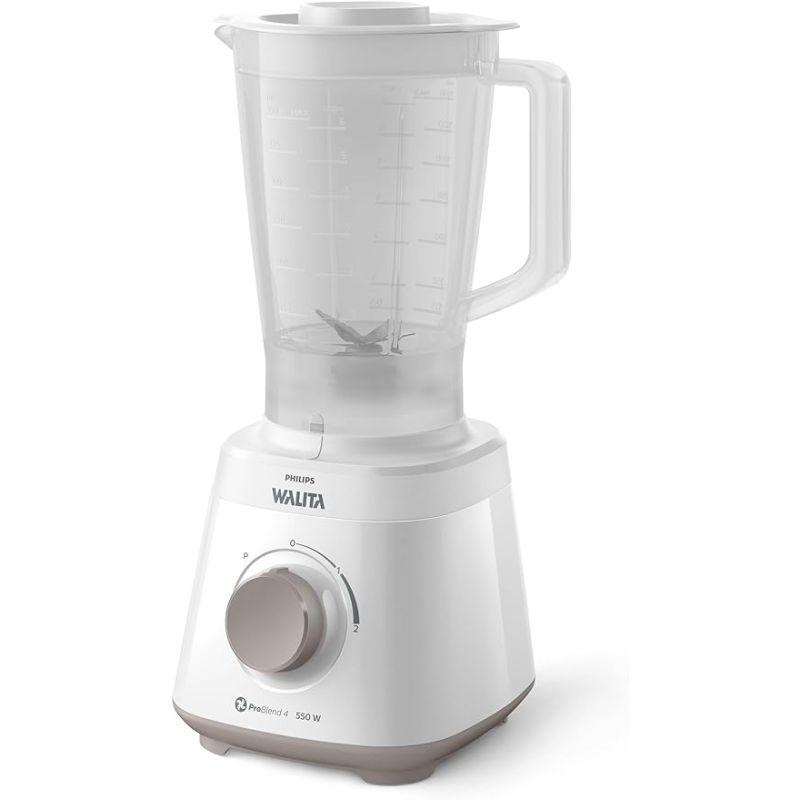 Liquidificador 02 velocidades   550w ri2110 branco philips