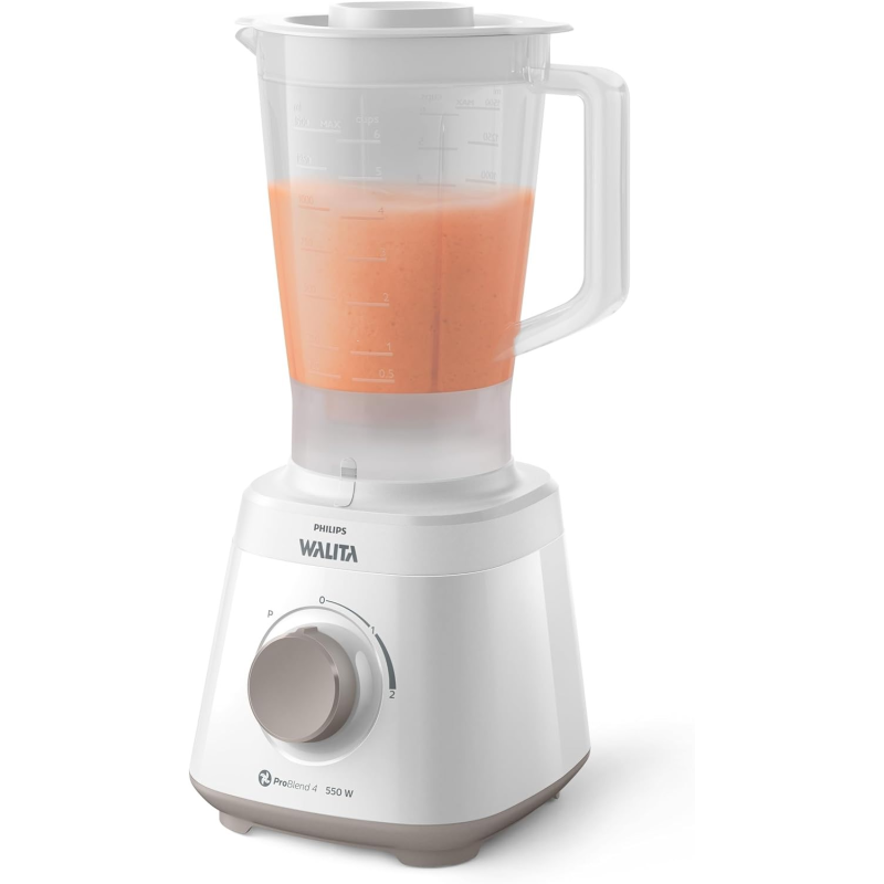 Liquidificador 02 velocidades   550w ri2110 branco philips