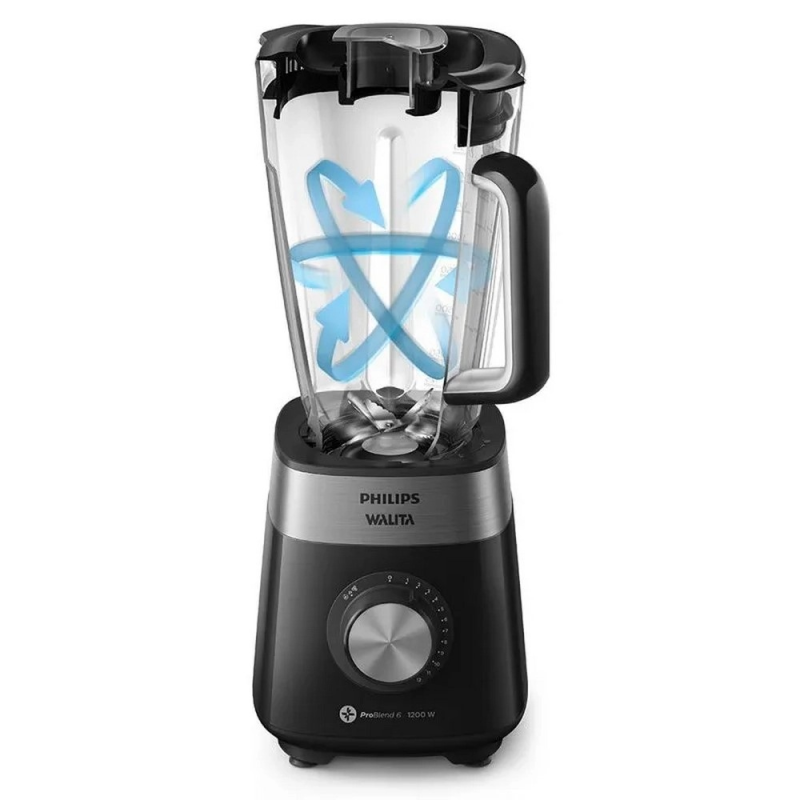 Liquidificador 12 velocidades 1200w ri2242 preto philips