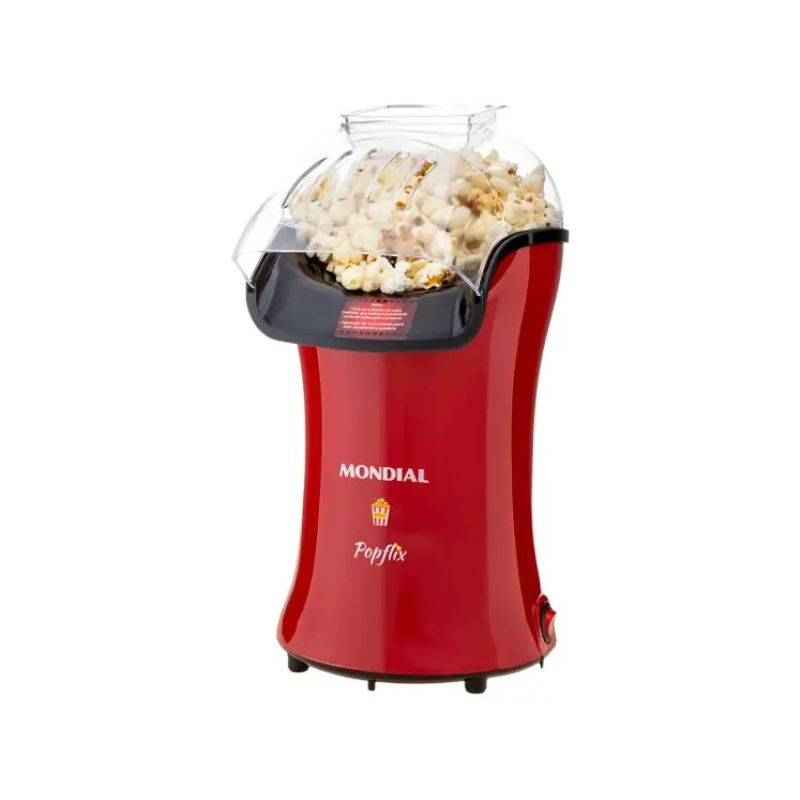 Pipoqueira elétrica 1200w popflix pp03 mondial