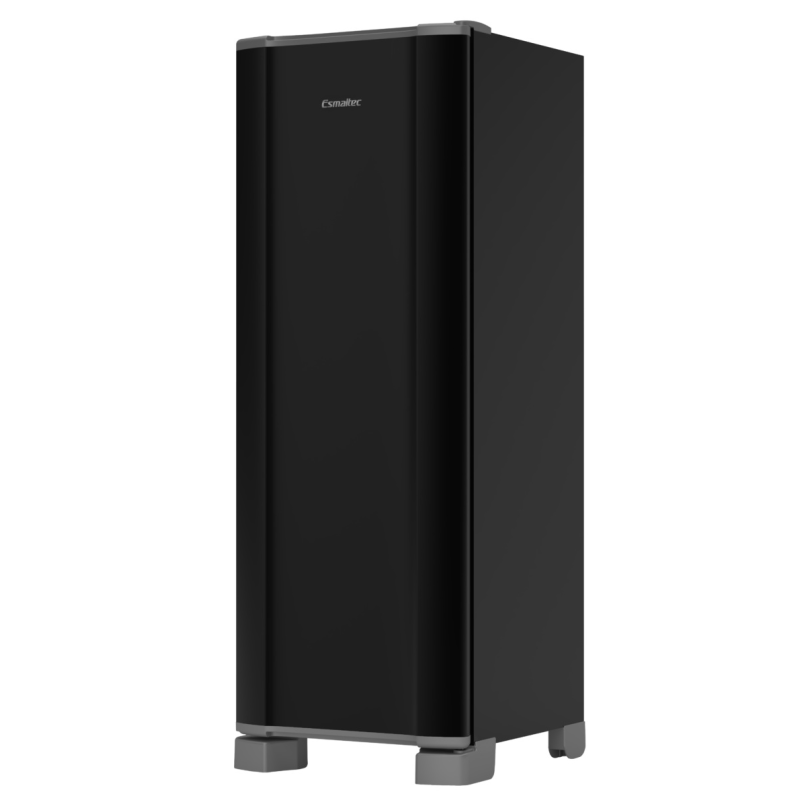 Refrigerador-geladeira 1 porta 259l roc35 preta esmaltec