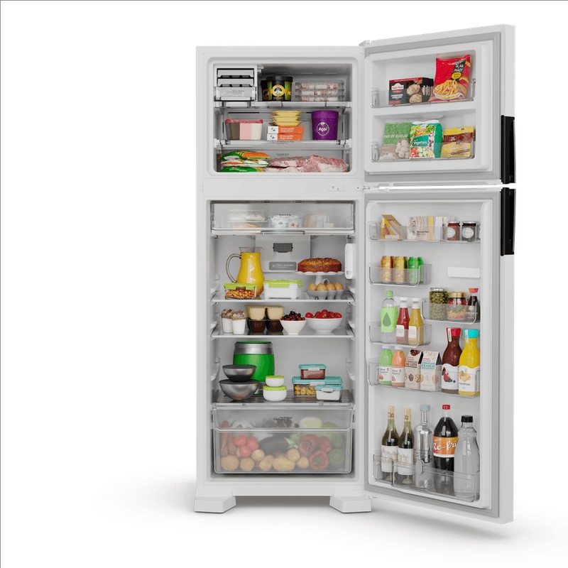 Refrigerador-geladeira frost free 2 portas 451l crm53 inox consul