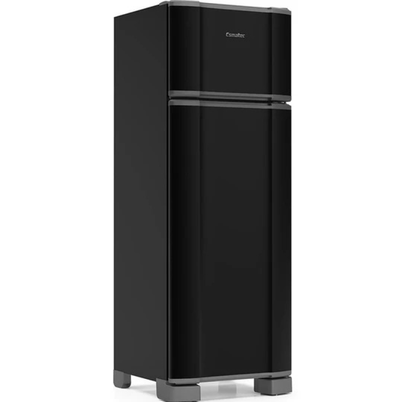 Refrigerador-geladeira cycle defrost 2 portas 306l rcd38 preta esmaltec