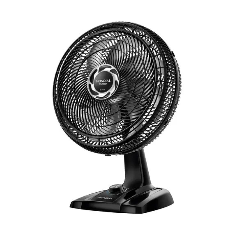 Ventilador mesa 40cm 140w nvt408p preto mondial