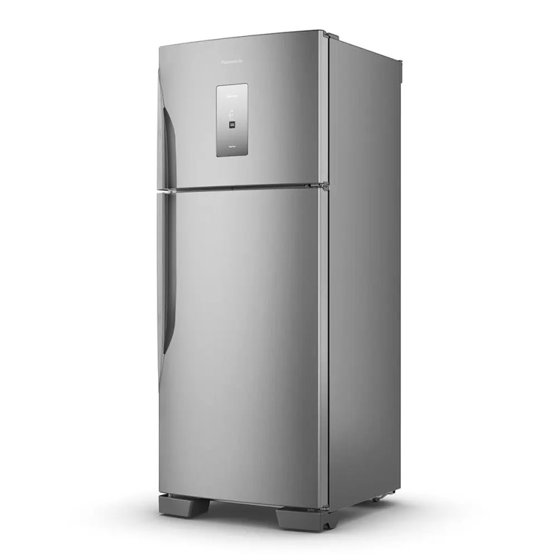 Refrigerador-geladeira frost free 2 portas 435l nrbt56 inox panasonic