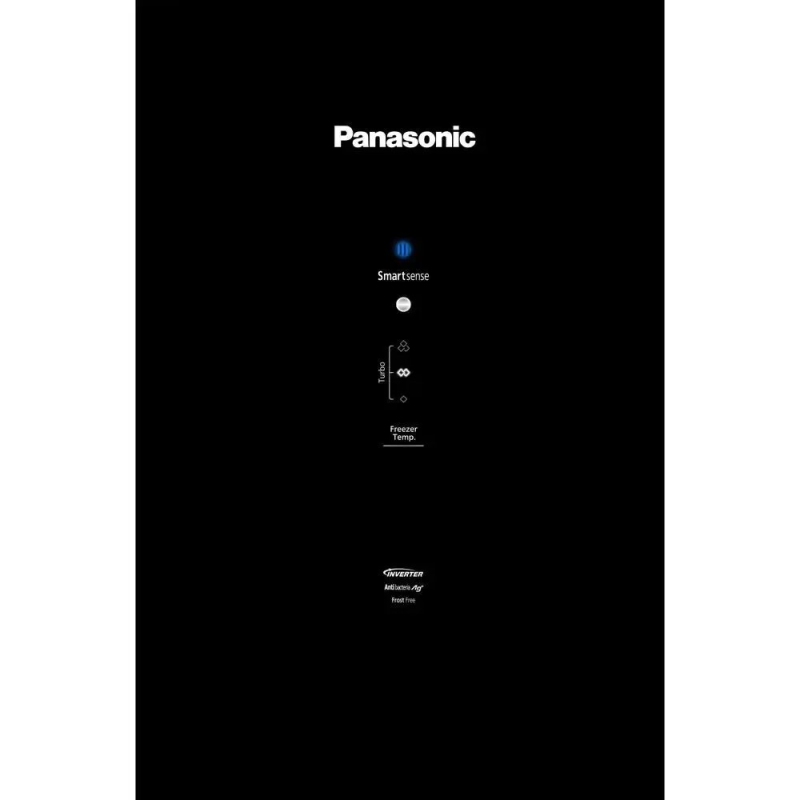 Refrigerador-geladeira frost free 2 portas 397l nrbb41 preto panasonic