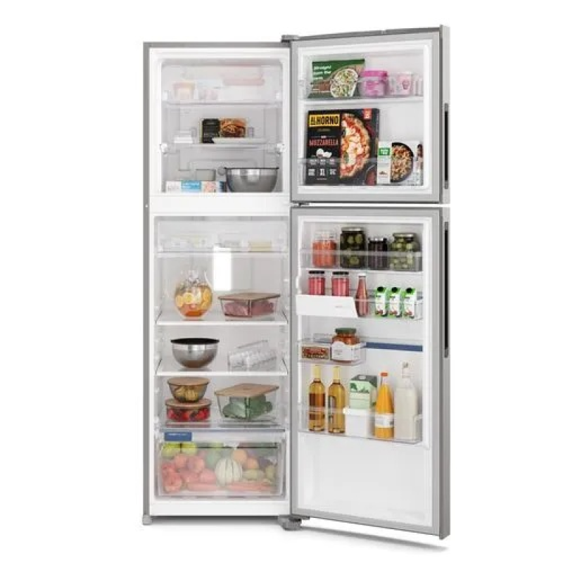 Refrigerador-geladeira frost free 2 portas 410l if46s inox electrolux