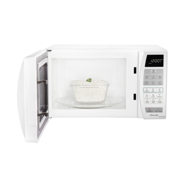 Microondas 21 litros 700w nnst24 branco panasonic
